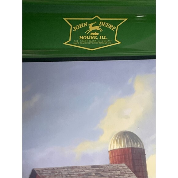 John Deere Serving Tray "Spirit of America" and "Vintage Gathering" 2003 New - Picture 13 of 16